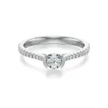 Pierścionek białe złoto z diamentami AJPZ_085